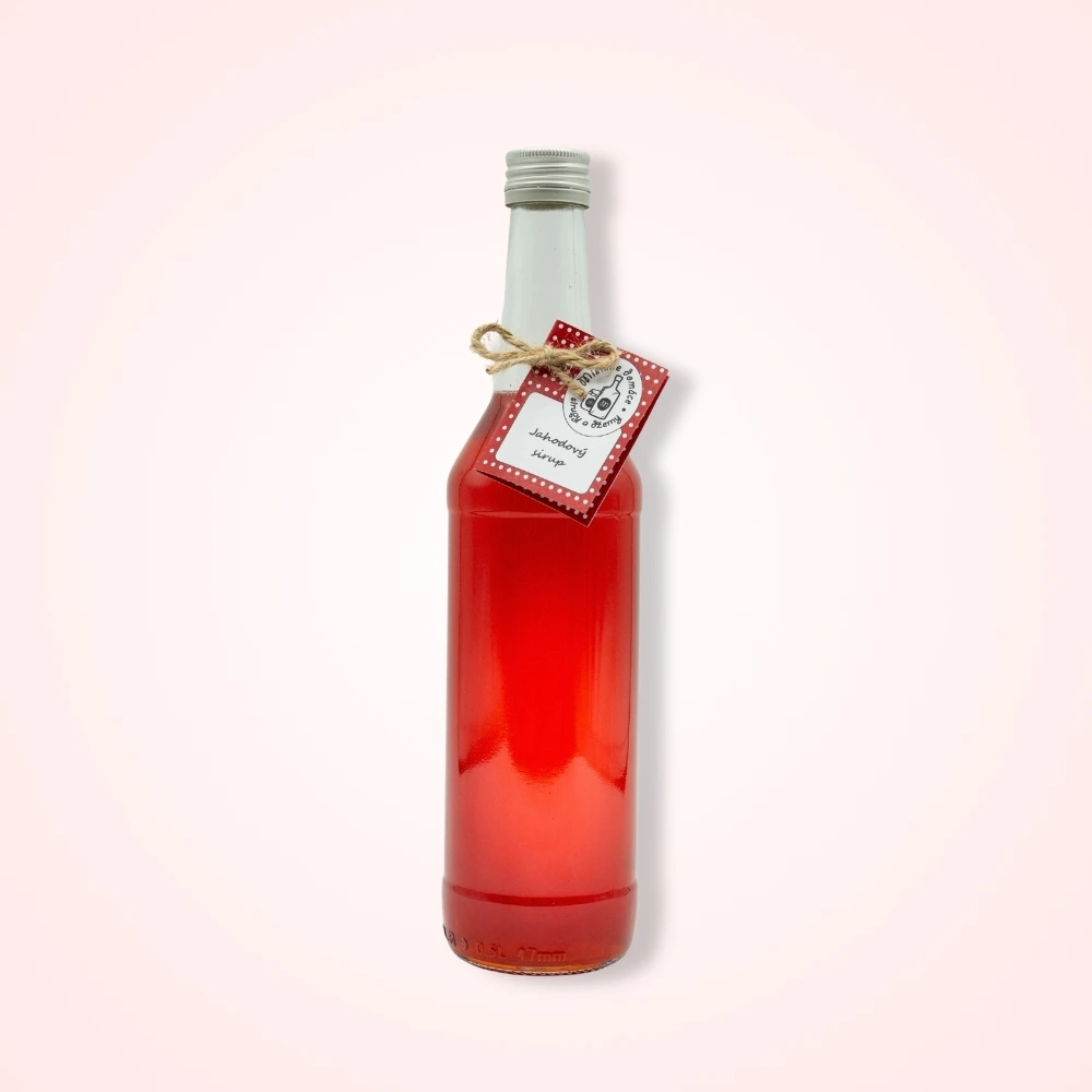 Jahodový sirup