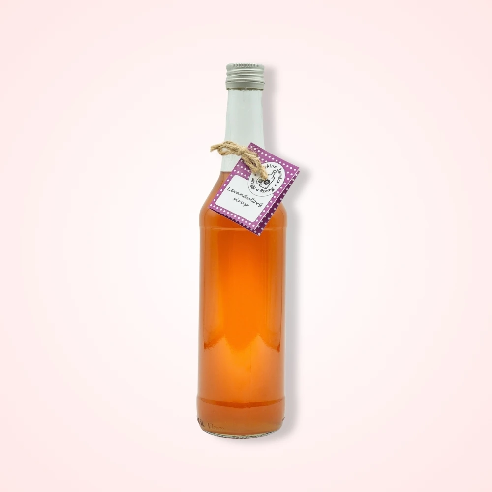 Levanduľový sirup