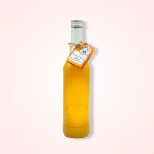 Pomarančový sirup so zázvorom